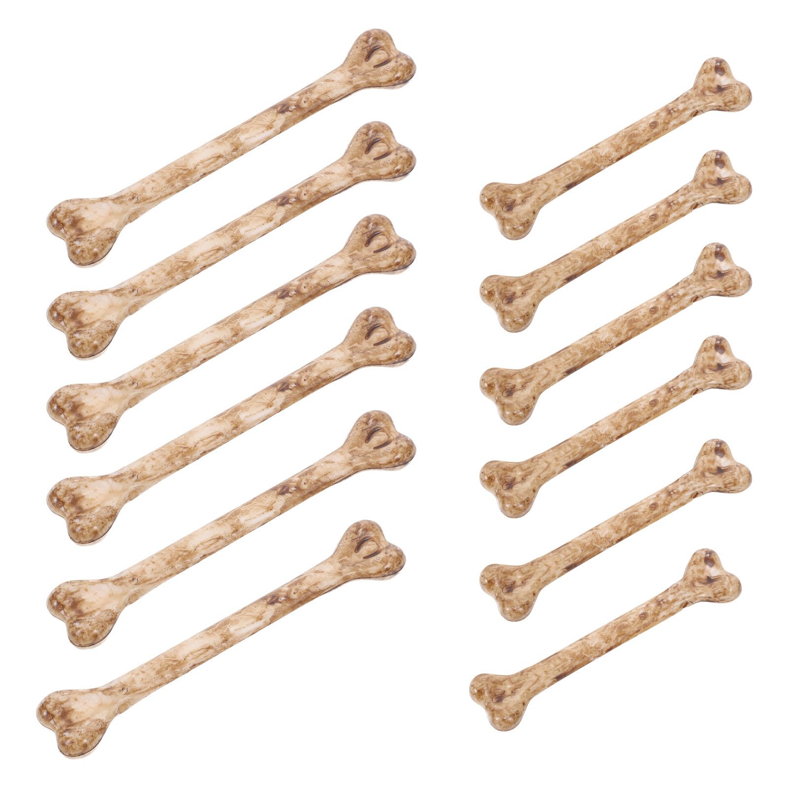 Set di 20 Ossa Finte Halloween in Plastica Aspetto Realistico per Decorazioni per Feste di Halloween e Scenari di Scherzi Divertenti