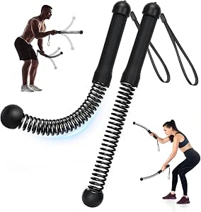 TRELC Portable Ropeless Battle Rope, Cordless Home Gym Exercise Equipment