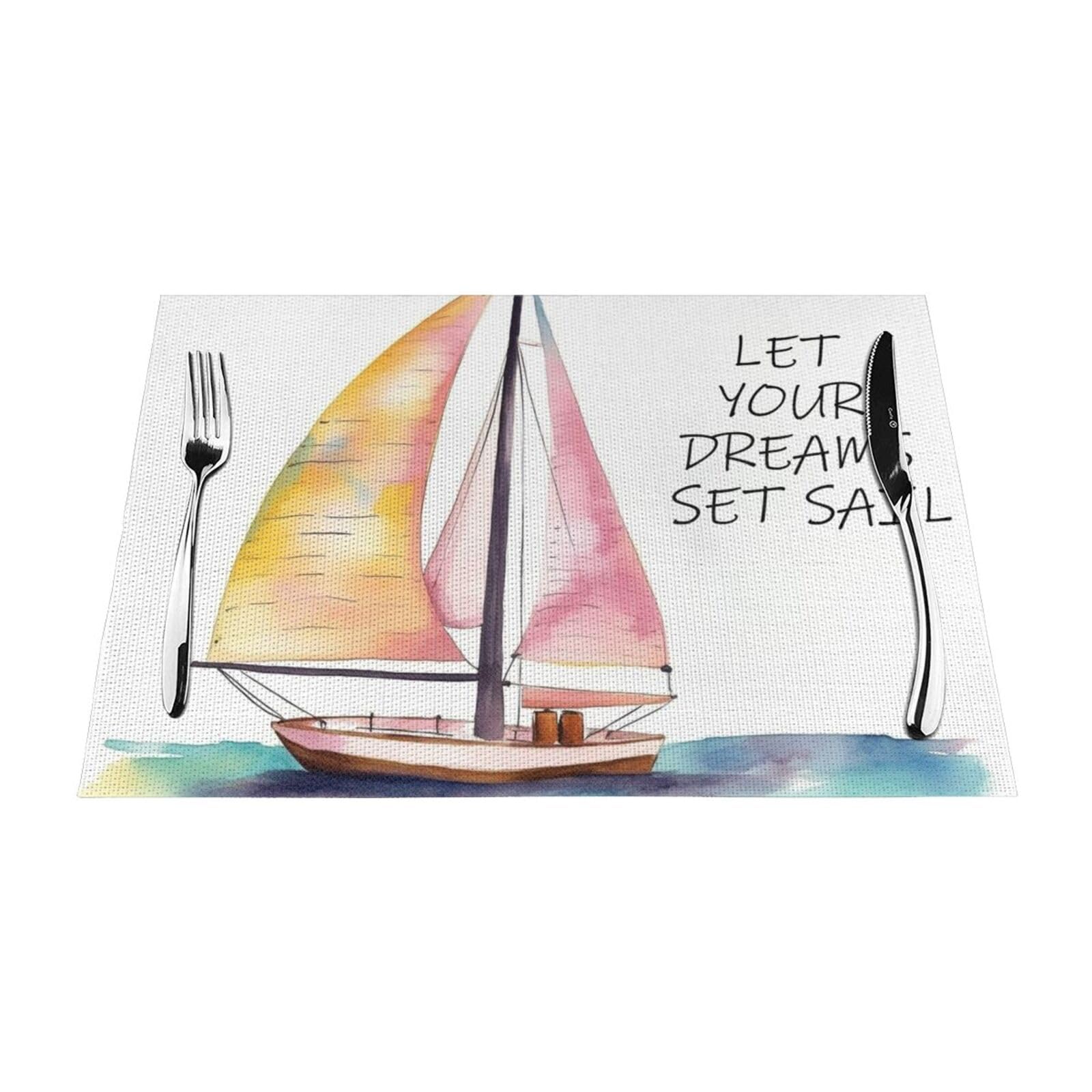 Sets de table antidérapants et résistants à la chaleur lot de 4