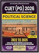 CUET PG Political Science 2026 Book | Previous Year Solved Papers (2022-2025) & 5 Mock Tests with Detailed Solution | Best Seller PYQ for NTA CUET PG Political Science Entrance Exam in India | IFAS