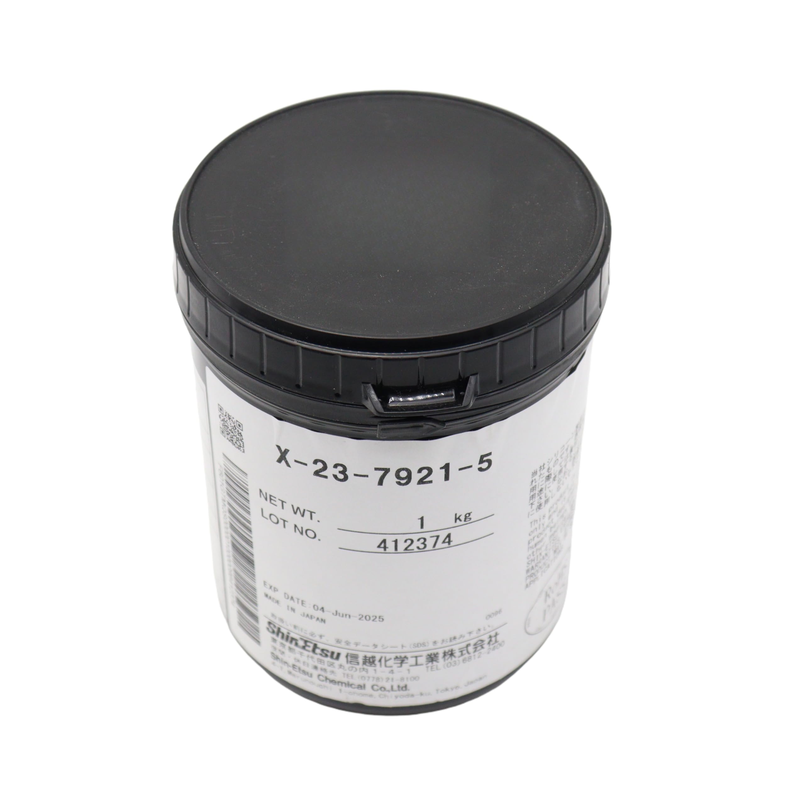 Shin-Etsu X-23-7921-5 grasa térmica 1 kg | Pasta de alta conductividad (6.0 W/m·K) para refrigeración de CPU, GPU y portátilesamo.