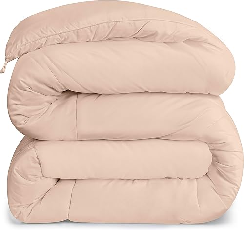 Miniatura 7 de Utopia Bedding Edredón para todas las estaciones de 250 GSM, edredón alternativo de plumón suave, relleno de fibra de silicona de felpa, cosido en