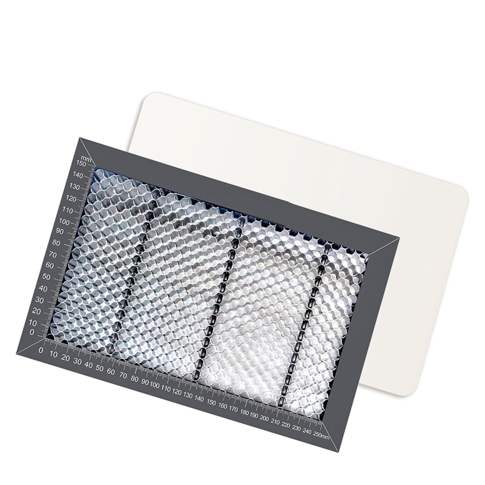 2 Gravur Grundplatte 300 x 200 mm, verbessert für Faser / CO2-Schneiden und Holzbearbeitungs Lüftungsarbeitstisch