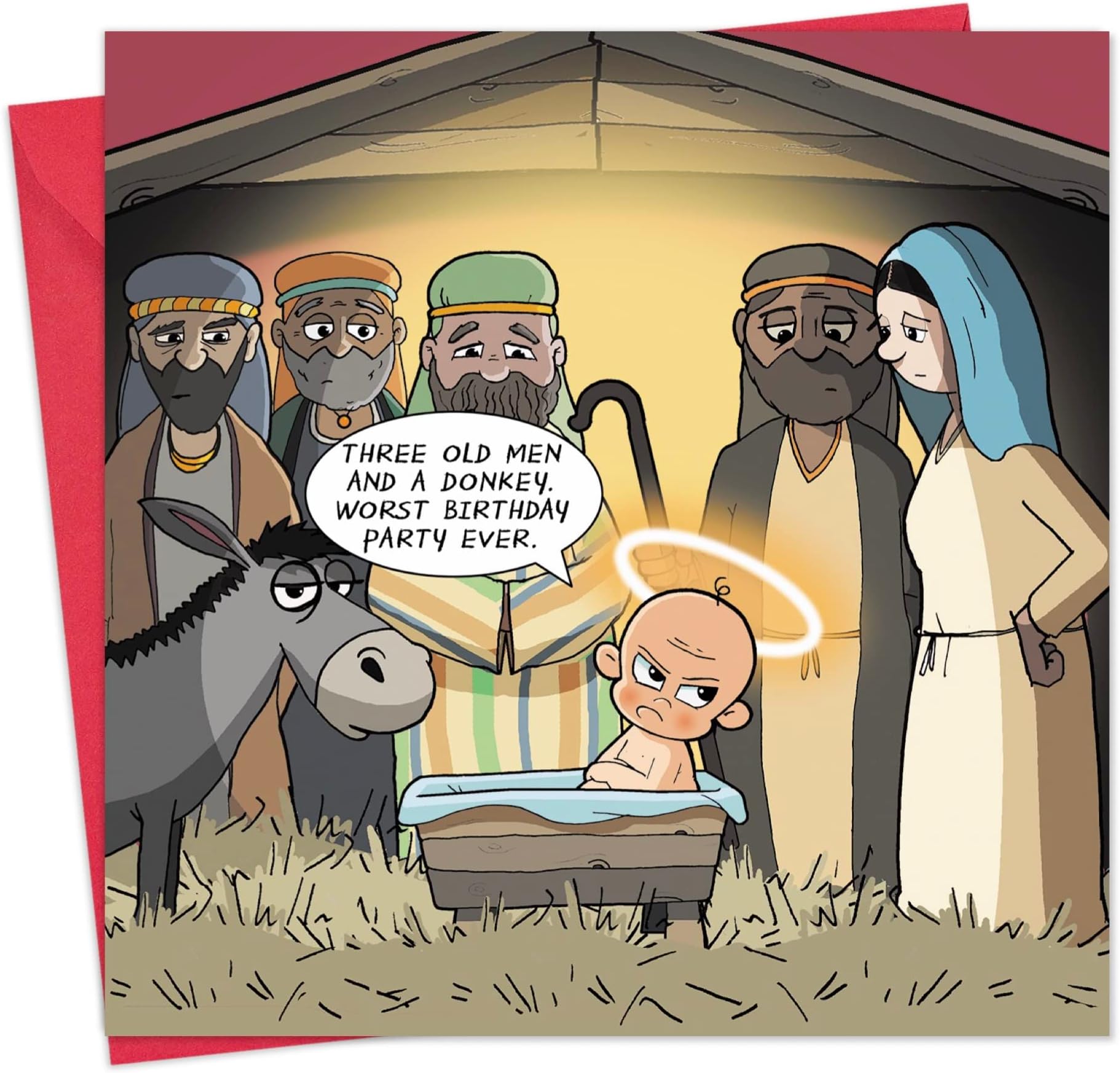 Twizler Merry Christmas Card with Worst