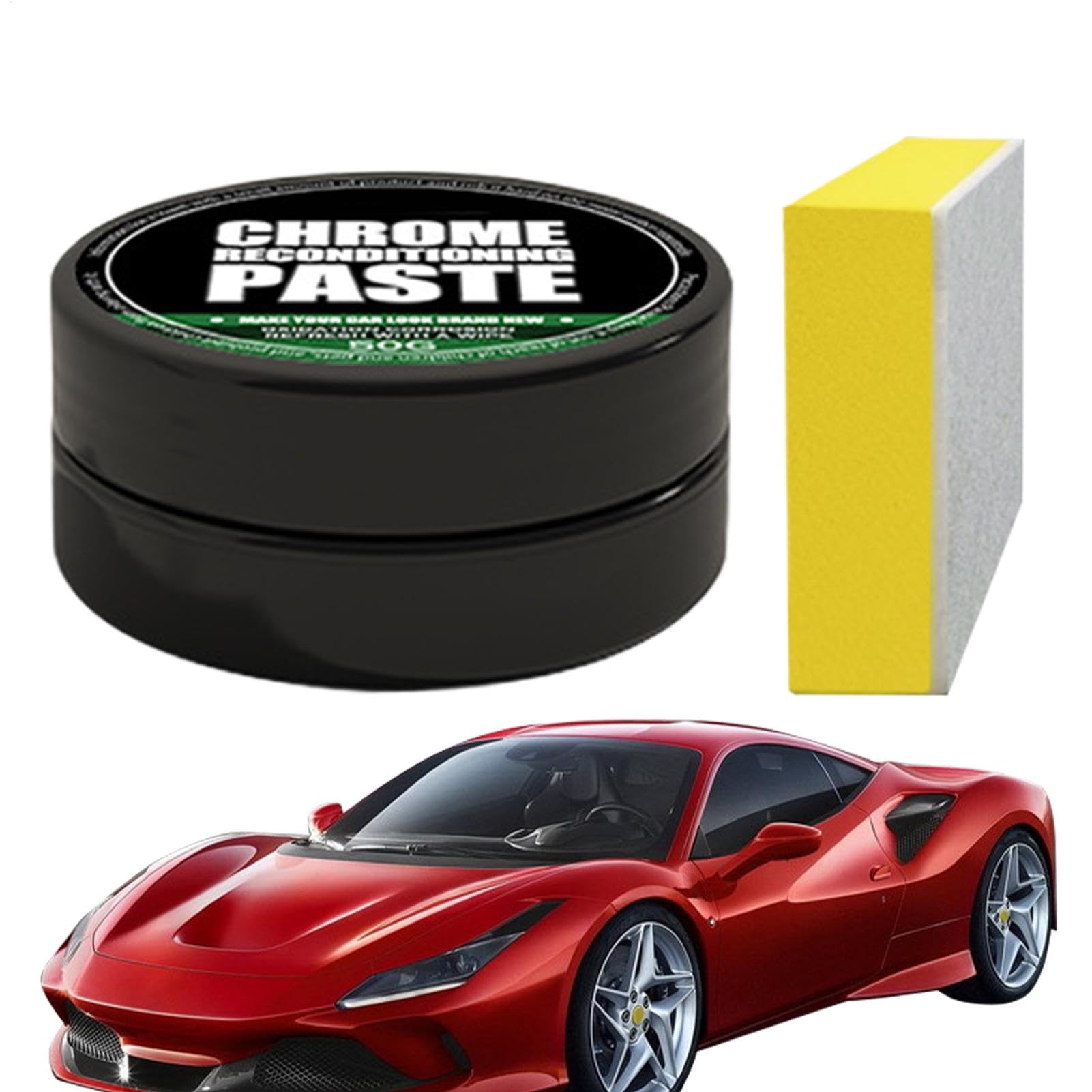 Car Scratch Repair Paste - Car Scratch Remover for Vehicles | Metal Polish Effective Polishing Wax | Paste Scratch Remover for Automotive Chrome Parts Kitchen Appliances