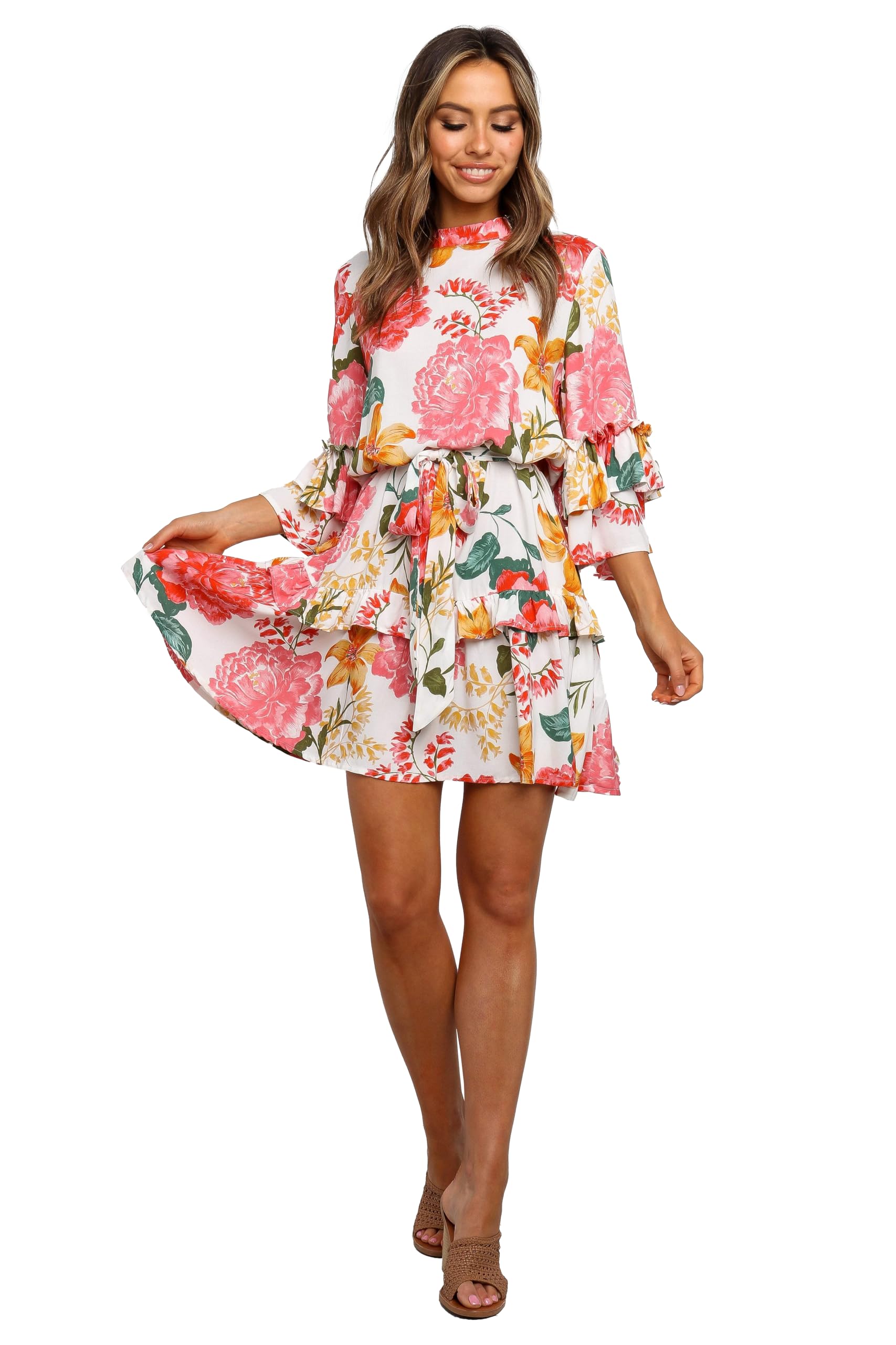 Photo 1 of Peta Dress - White S