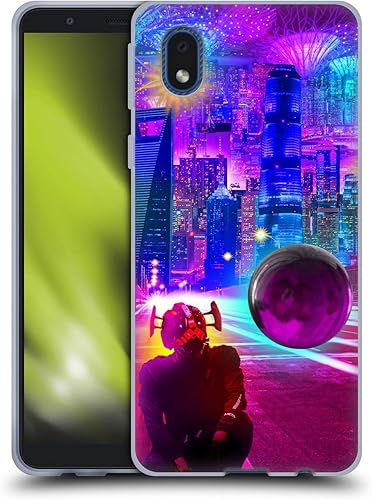 Head Case Designs Officially Licensed Dave Loblaw Synthwave Street Sci-Fi and Surreal Gel Case Military Grade Protection Compatible with Samsung