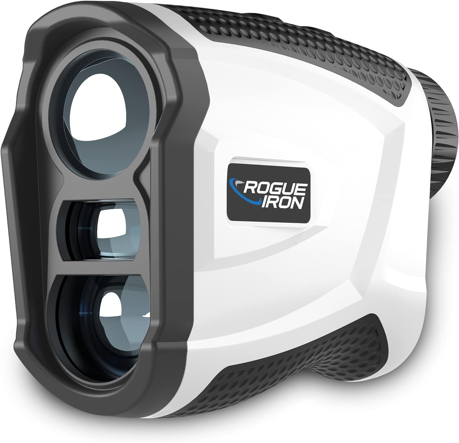 Rogue Iron Disc Golf Rangefinder: Feet Measurement, Rechargeable DG Mode, Carry Case Included