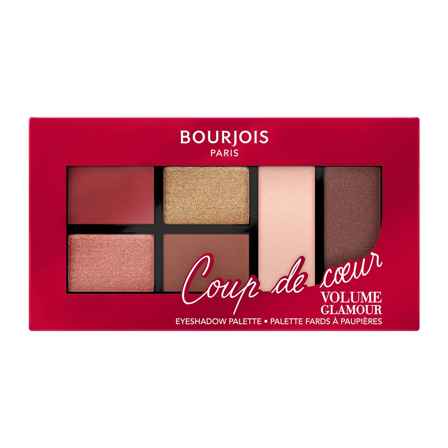 Bourjois Volume Glamour Paleta Cieni do Powiek, 001 Intense Look, 8,4 g