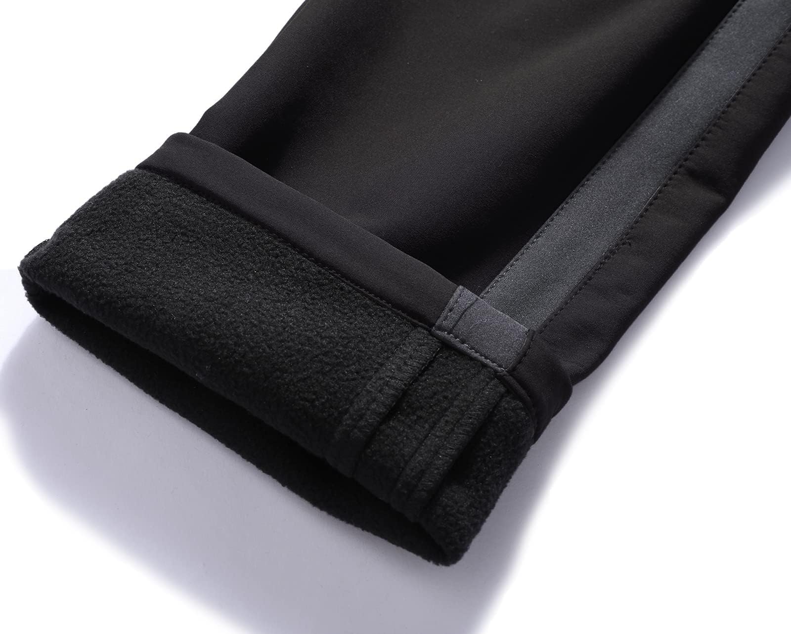 BenBoy Pantaloni Trekking Uomo Invernali Impermeabile Pantaloni da Sci Neve Arrampicata Escursionismo Caldo Pantaloni Softshell Outdoor