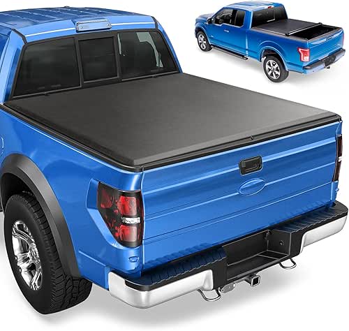 Soft Roll-up Truck Bed Tonneau Cover for Honda Ridgeline 2017-2025,