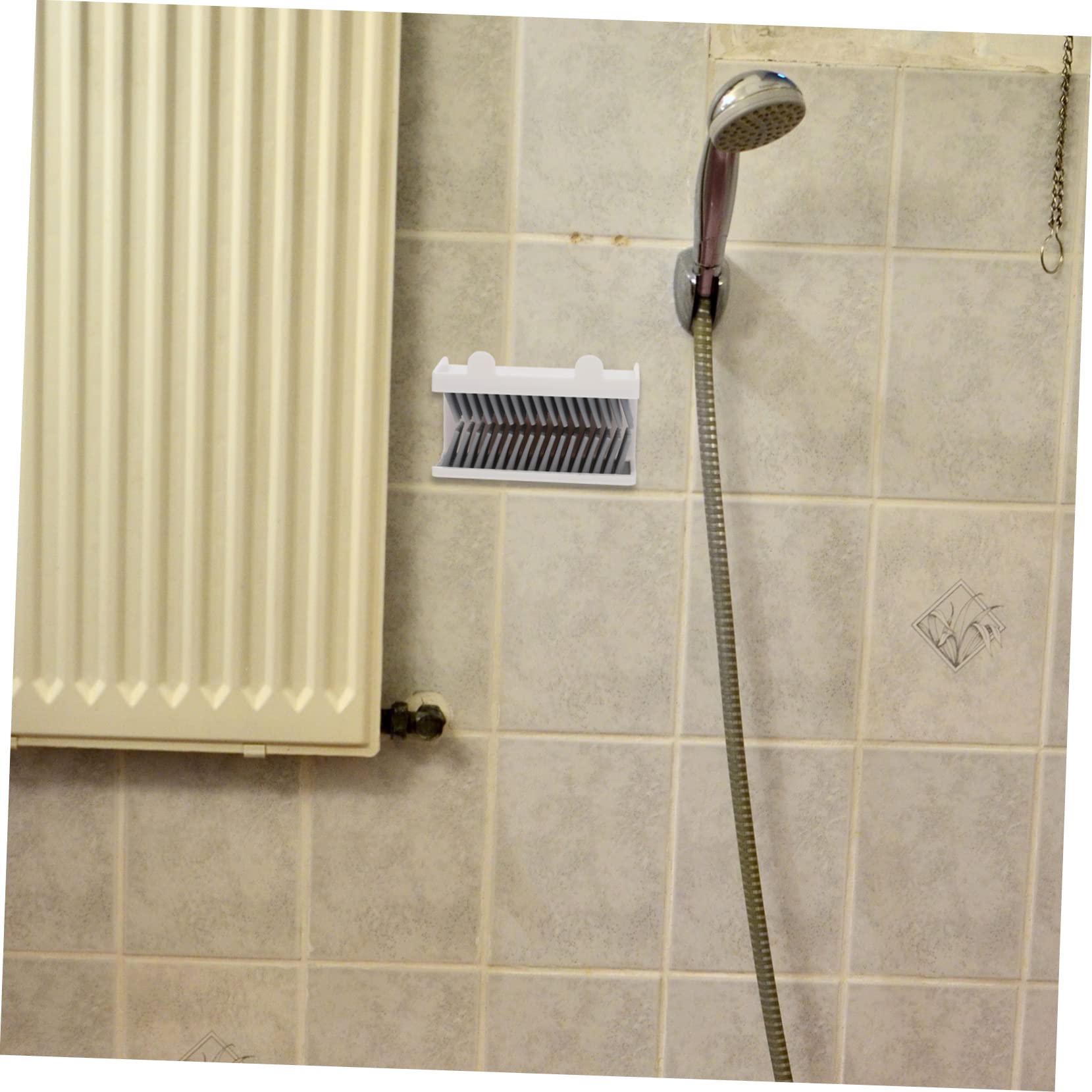 jojofuny 4piezas Colector De Cabello para De Atrapador De Pelo De Pared Reutilizable para Baño Diseño Elegante y Previene Obstrucciones Desagües