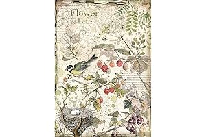 STAMPERIA KFT Rice Paper Pack for Artistic Decoupage