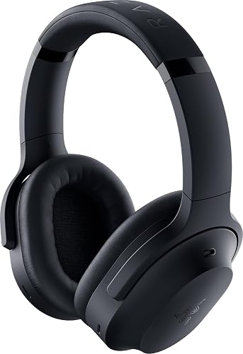Razer Barracuda Pro Casque de jeu et mobile sans fil (PC, PlayStation, Switch, Android, iOS) : ANC hybride - 2,4 GHz sans fil + Bluetooth - THX AAA - Transducteurs de 50 mm - Microphone intégré - 40 - 1
