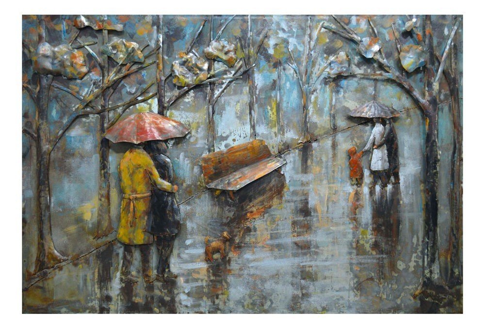 GildeGallery Walking In The Rain 38580