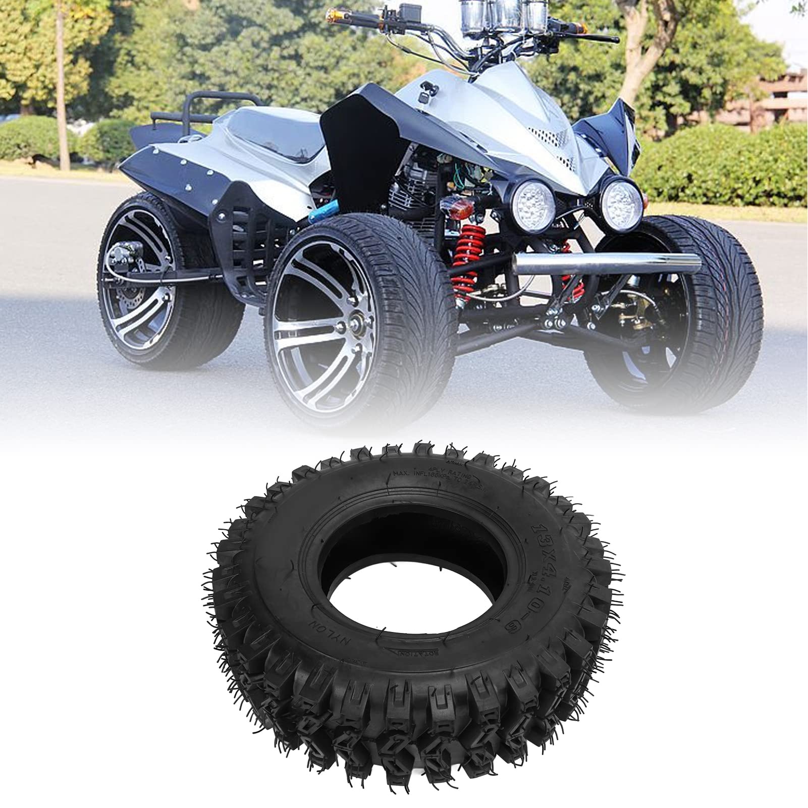 Opony do Zamiatarki śnieżnej 13x4.10-6 do Motocykla śnieżnego ATV Kart