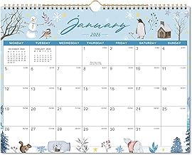 2026 Calendar - 2026 Wall Calendar, Jan. 2026 - Dec. 2026, 12 Month to View Calendar, 37 x 29 cm, with Large Blocks, Holidays, Thick Paper, Beautiful Seasonal Wall Calendar for New Year Gifts