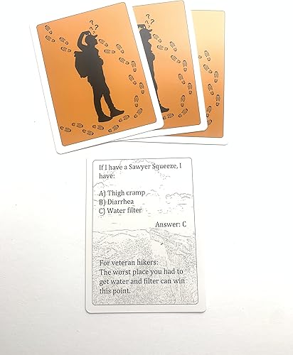Miniatura 4 de Juego de cartas de trivia de Appalachian Trail | 125 cartas de datos divertidos | Trail Lingo | Lugares interesantes | Diversión para todos |