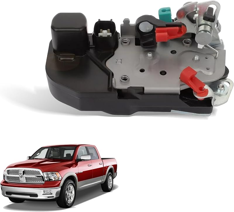 Atuador da trava da porta traseira direita unikpas para Dodge Ram 1500 2500 3500 2003–2010 – 1 unidade