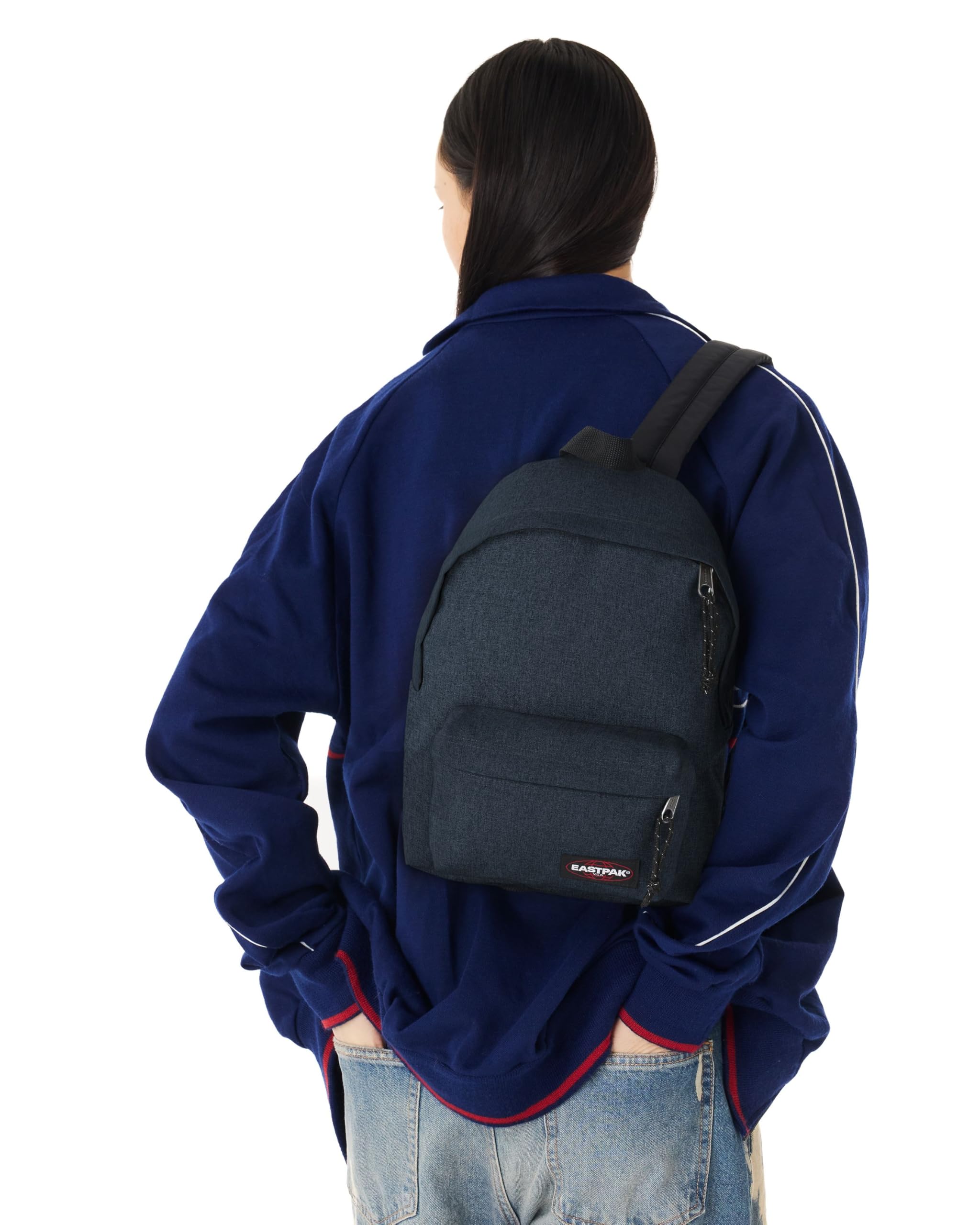 Eastpak ORBIT XS Zaino, 33.5 x 23 x 15 cm, 10 L - Triple Denim (Blu)