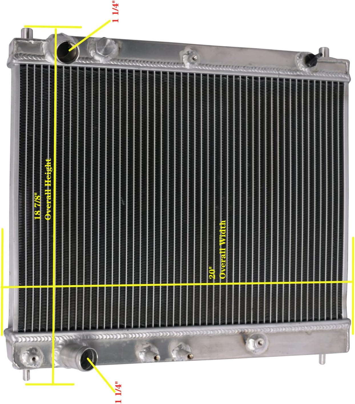 Aluminum Radiator for 2004 2005 2006 Scion xA xB MT