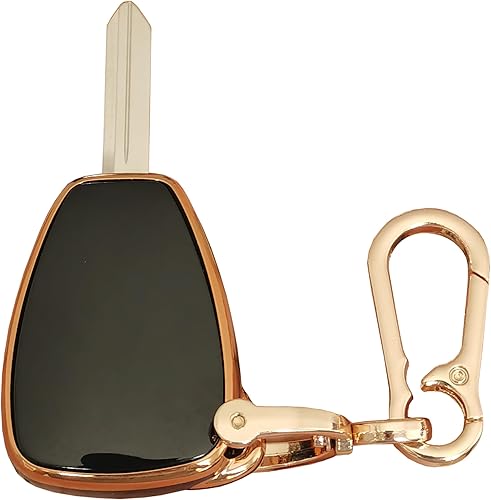 Miniatura 3 de Funda de TPU para llavero Jeep compatible con Dodge Avenger Chrysler Dakota Durango Jeep Compass (Negro-J-D)