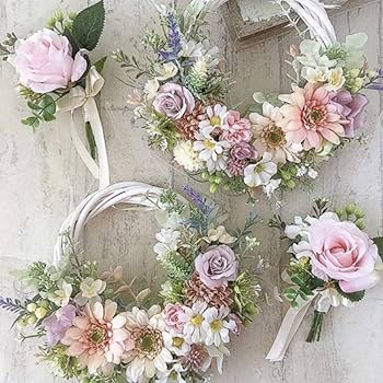 Amazon | mecaponn 花輪 リース 土台 リース台 ベーシックリース