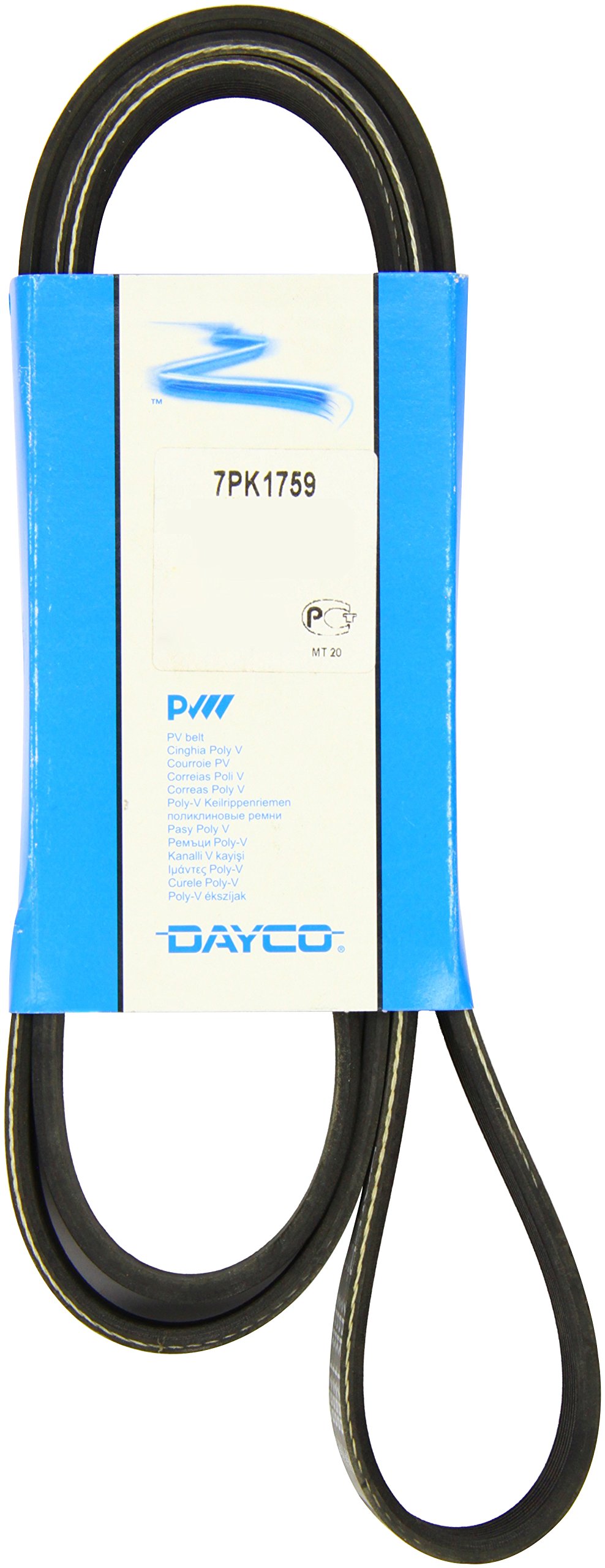 Dayco 7PK1759 Correa trapecial Poli v