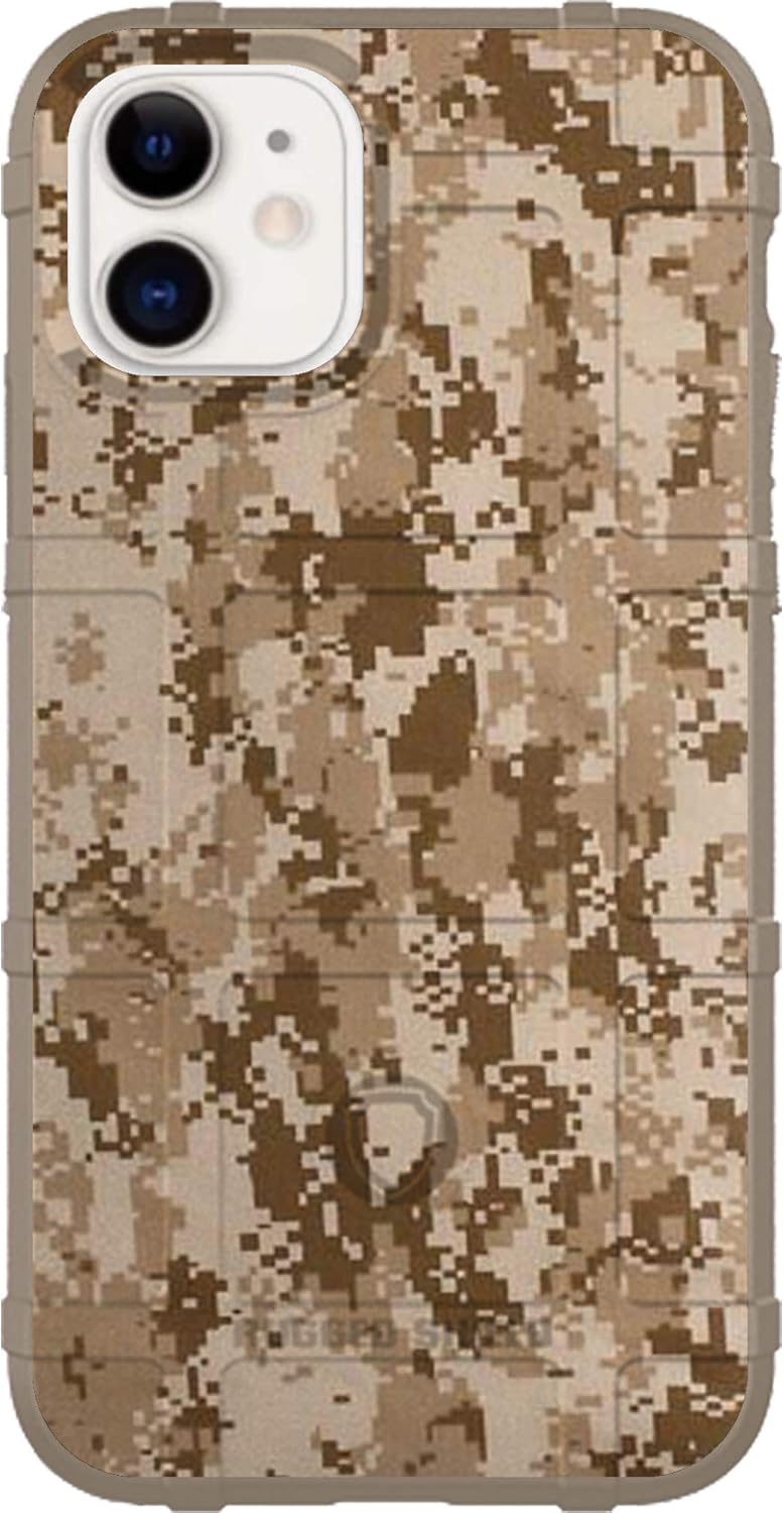 EGO TACTICAL Rugged Shield Limited Edition case Design Compatible with iPhone 12 & iPhone 12 Pro 6.1" A-10 Warthog