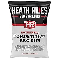 Vista 19 de Heath Riles BBQ Rub - Condimento Cítrico Simple, Receta Champion Pitmaster, Condimentos Legendarios Para Ahumar y Asar a la Parrilla, Más de 80