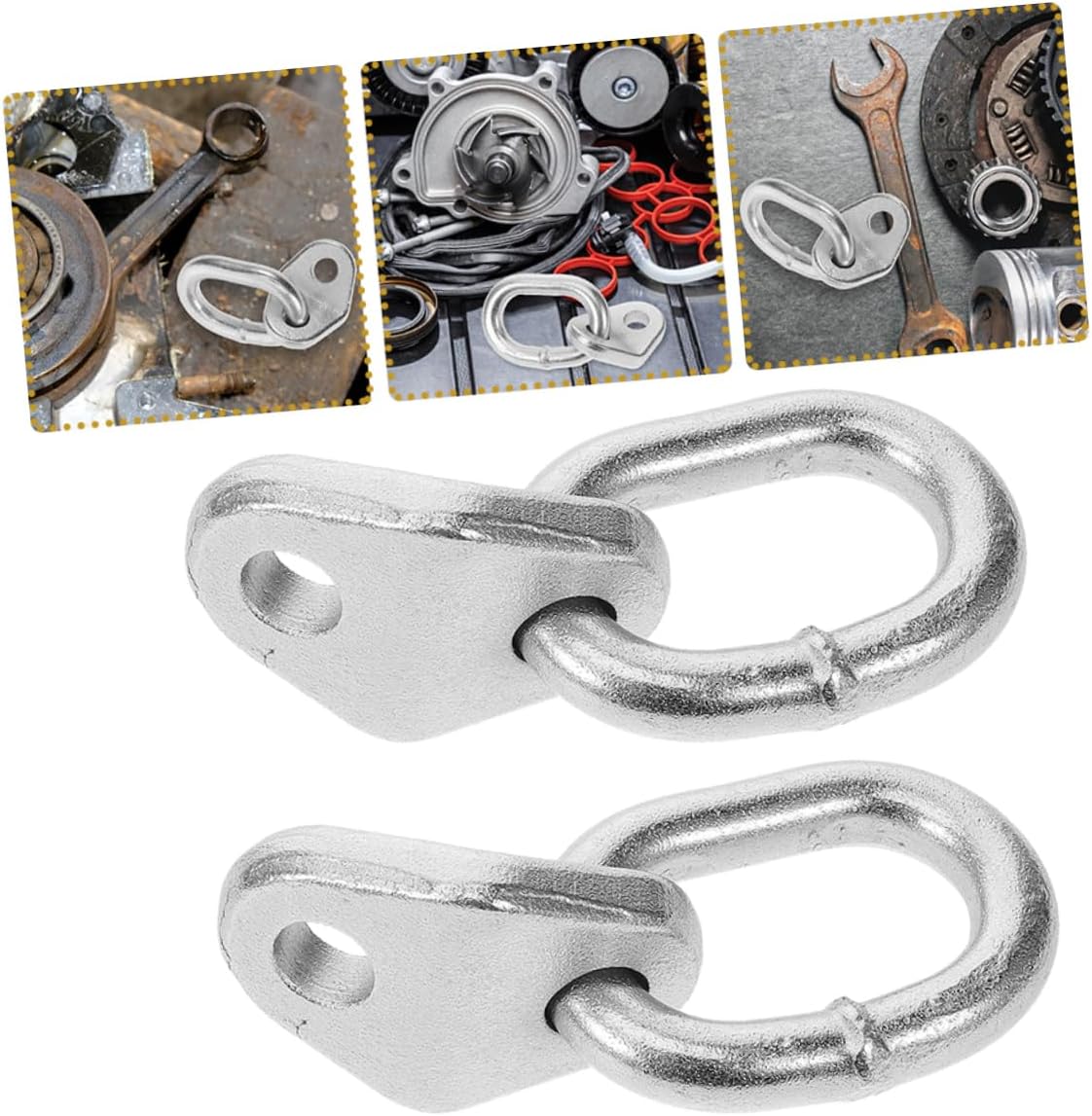 Ciieeo 2pcs Heavy Duty Engine Lift Brackets Lifting Support Bar for Secure Engine Hoisting Capacity