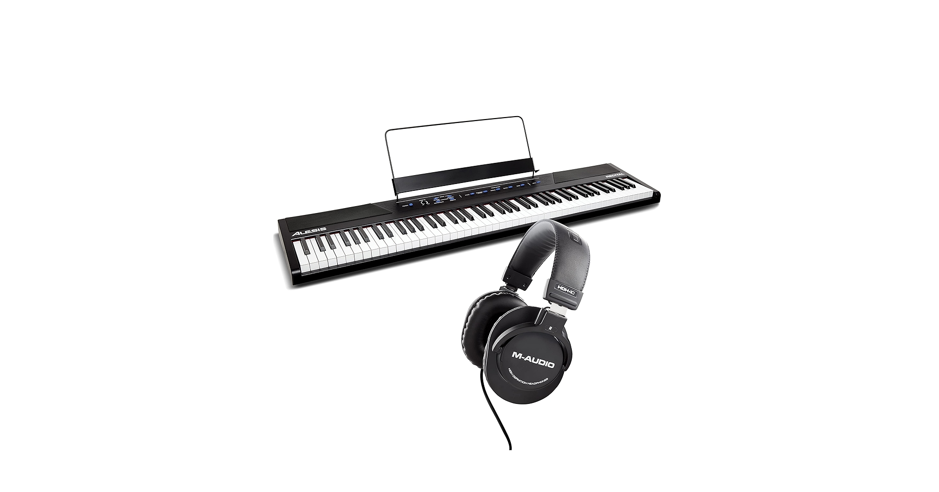 ALESIS RECITAL キーボード Amazon.com: Alesis Recital – 88 Key Digital Piano Keyboard