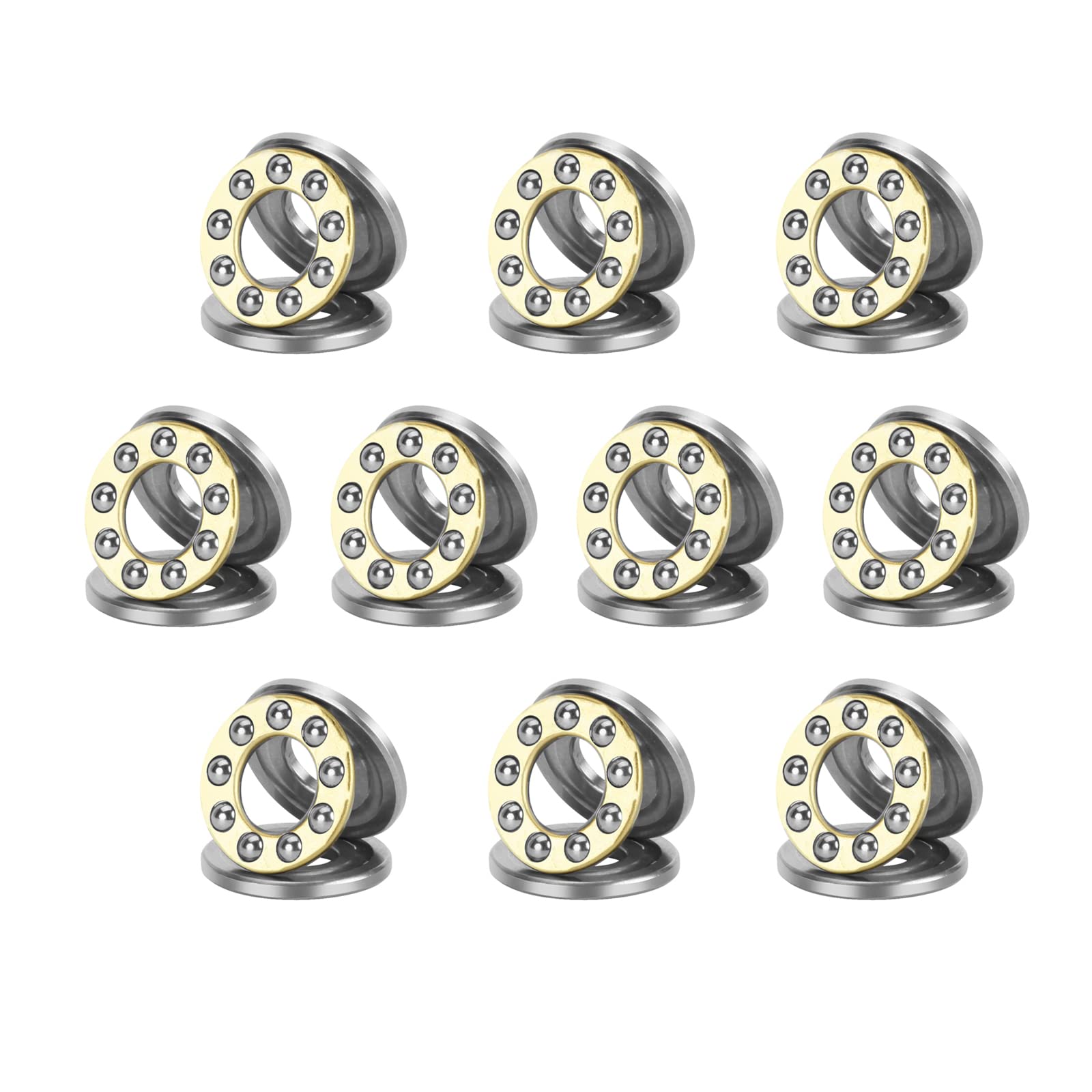 Miniature Thrust Ball Bearings - 10pcs -17