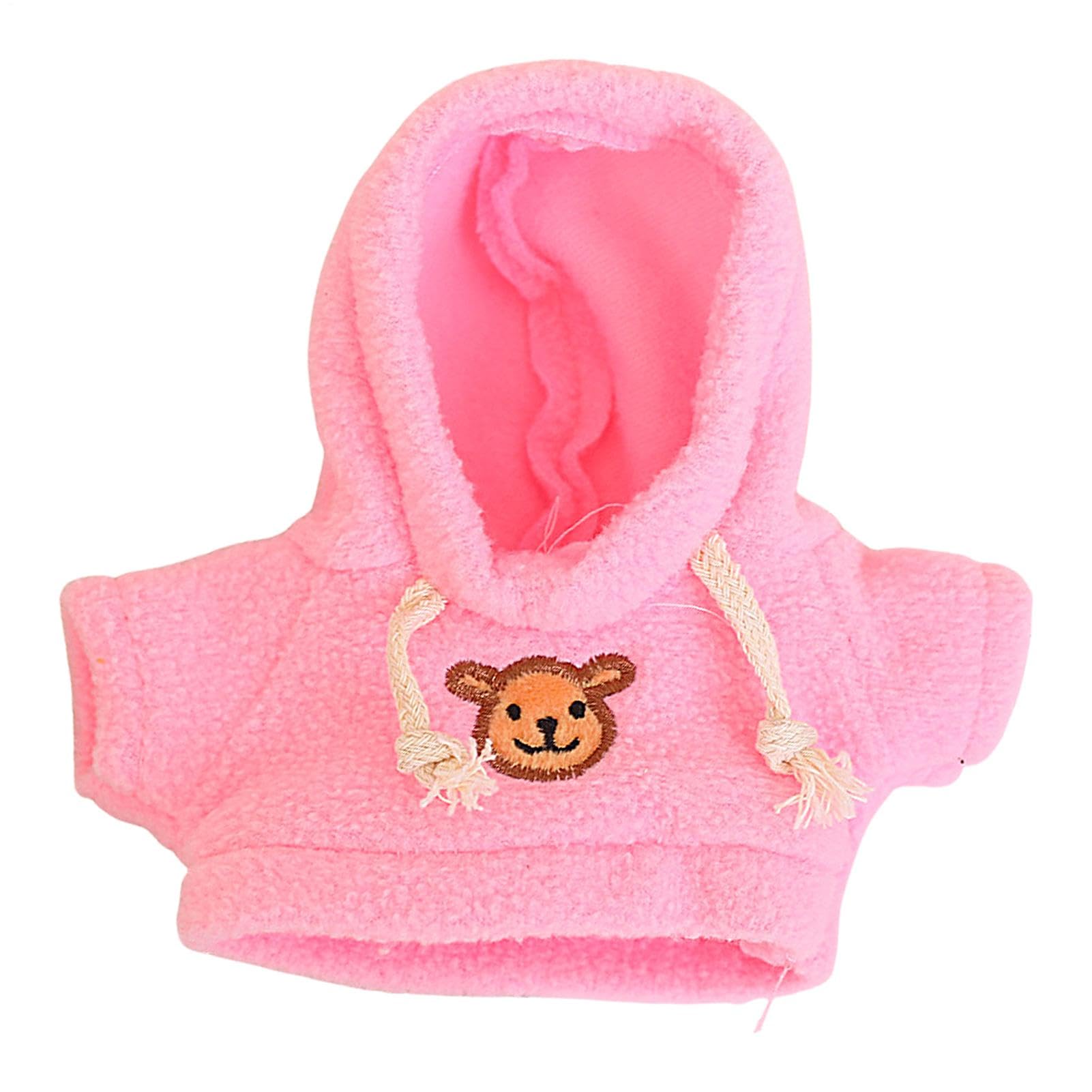 Vestiti per bambole di peluche, vestiti per costruire un orso, Maglione con cappuccio con orso, Simpatica felpa con cappuccio Capibara vestiti bambola di maglione per bambini ragazzi ragazze, bambole