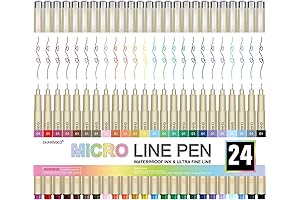 Fine Point Micro Pen, 24 Shades of Creativity