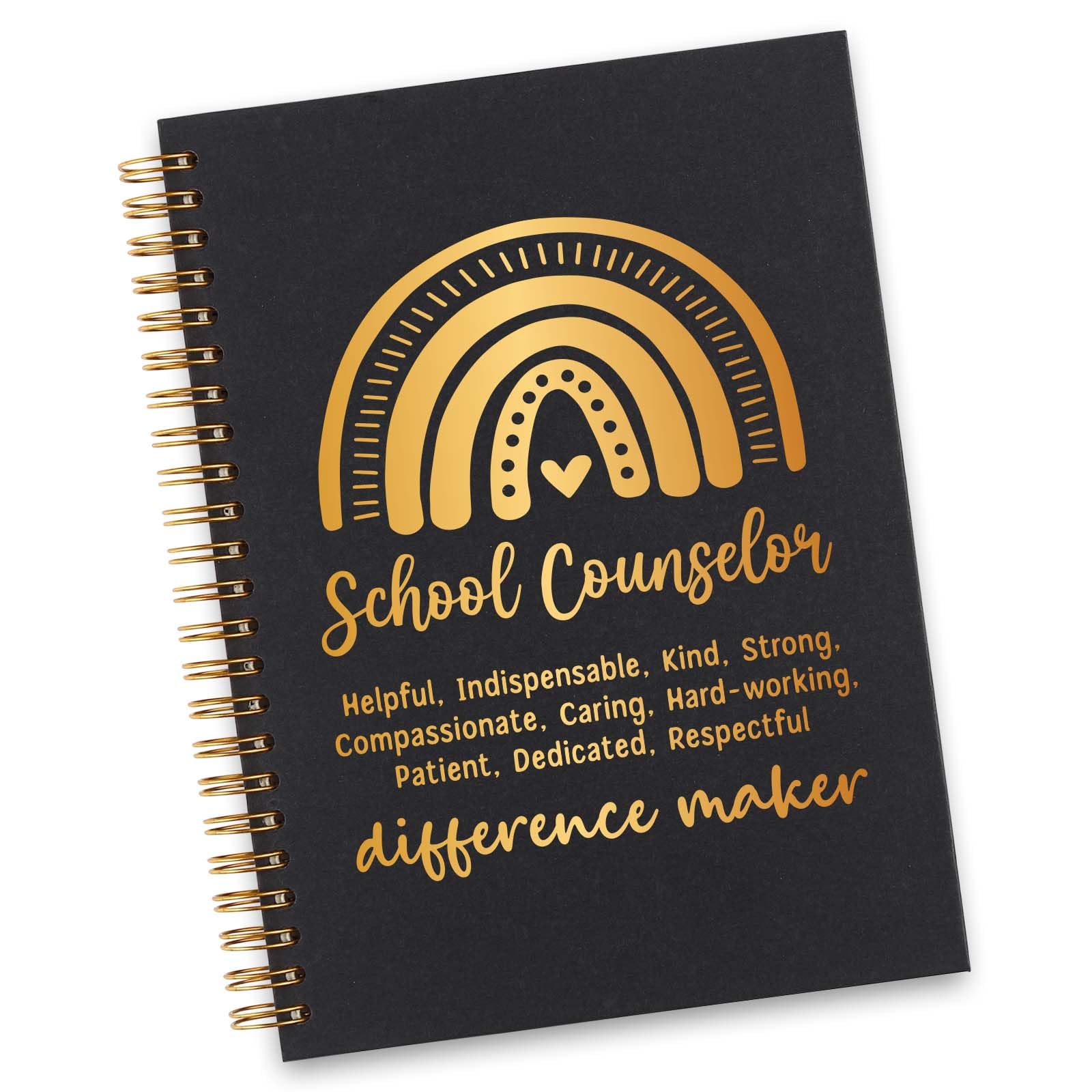 Carnet à spirale pour conseiller scolaire cadeau fournitures