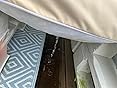 Spatium Feronia Cuscino Per Pallet Sedile 120x80x15 Cm – Impermeabile E Antimacchia, Sfoderabile Con Cerniera, Imbottitura Trapuntata, Colore Menta - 6