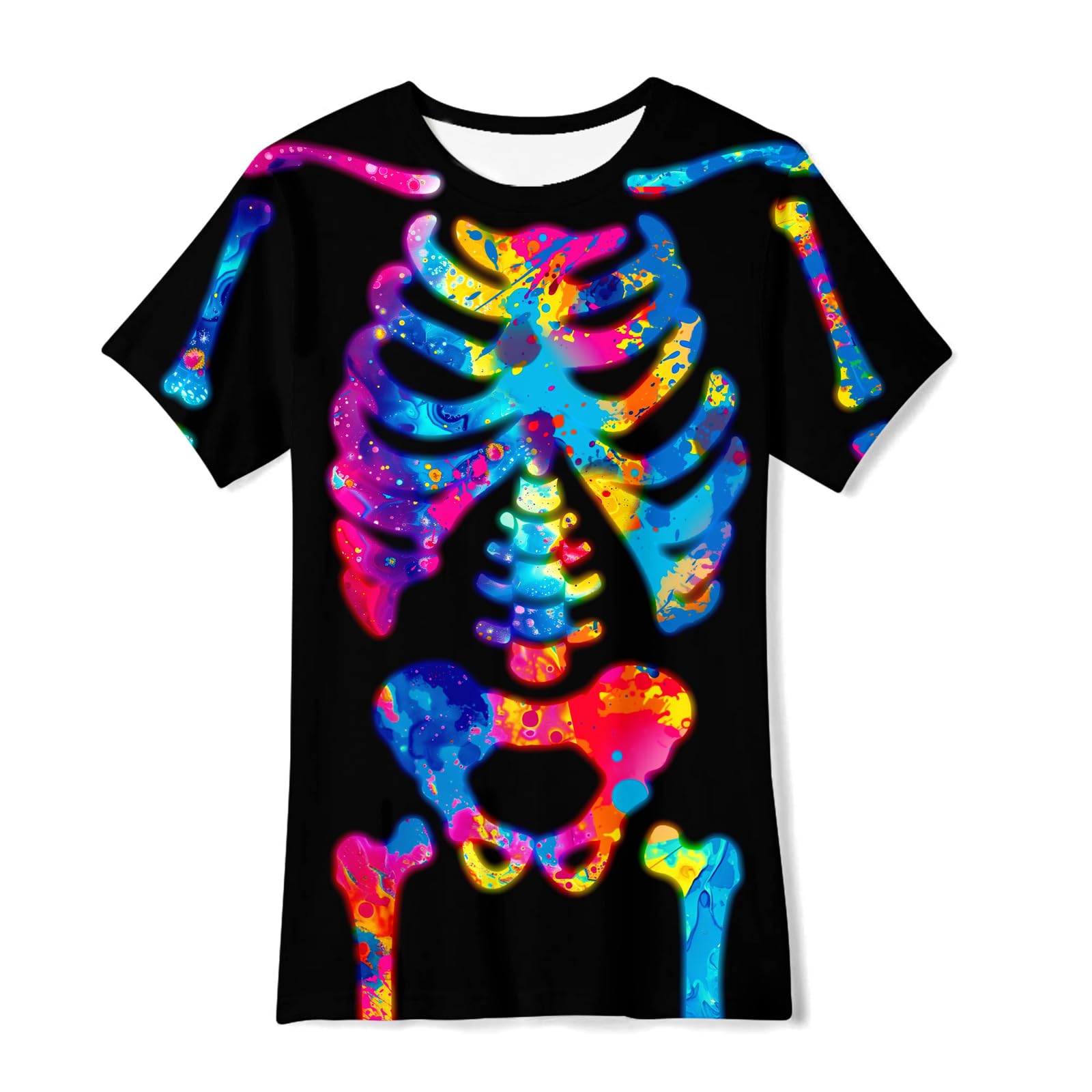 Boys Tie Dye Shirt Size 4-14 Hippies Senior Rainbow Tees T Shirts for Kids | Tees T shirts for Kids