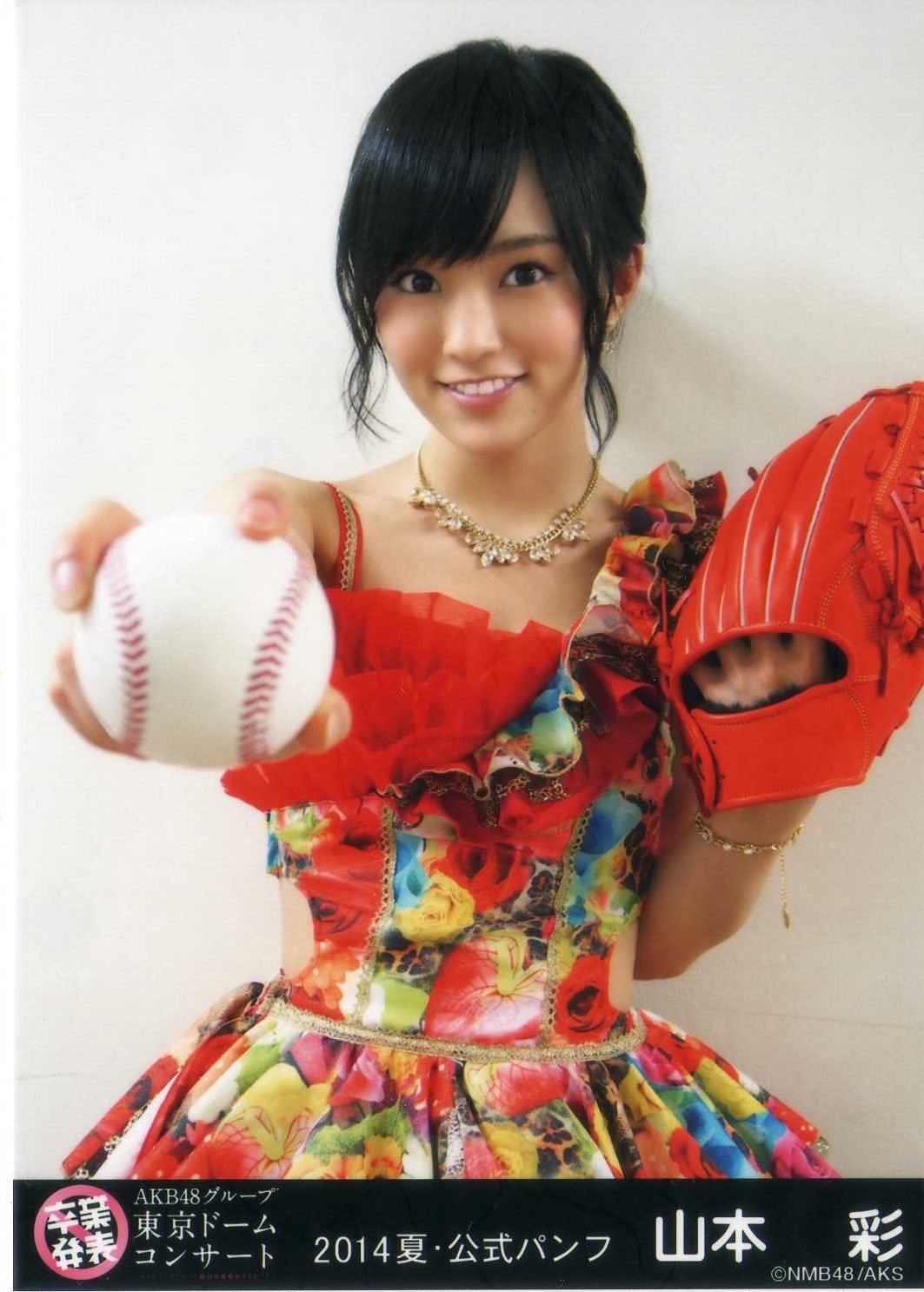 Amazon.co.jp: 2014 AKB48グループ夏公式パンフ 特典生写真 山本