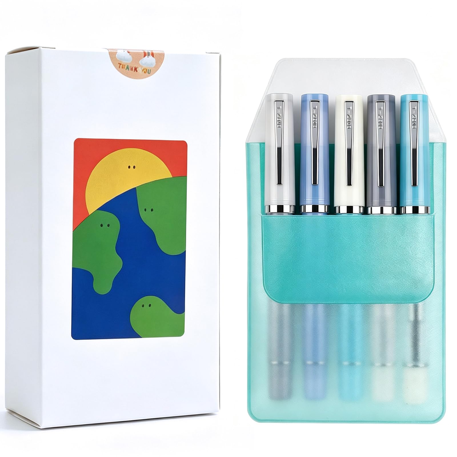 Jinhao 58D Fountain Pen Set - 5 Pack -7