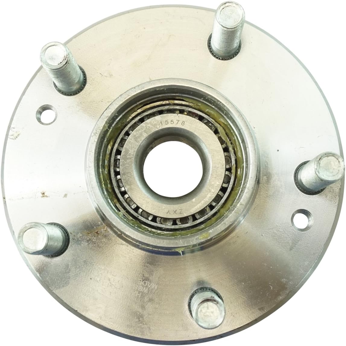Rear Passenger Side Wheel Bearing & Hub Assembly with ABS Sensor Compatible with 2002-2005 Kia Sedona