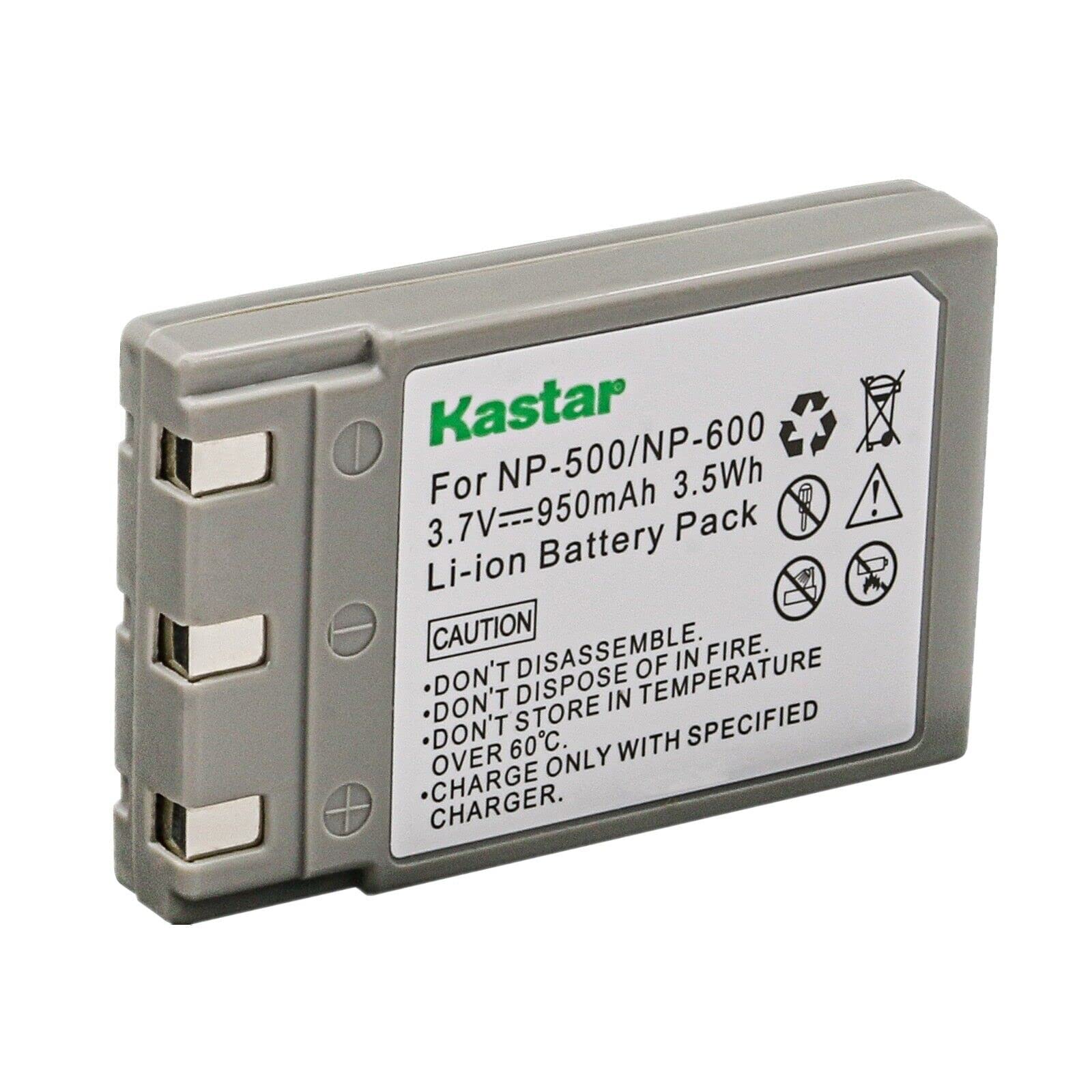 Kastar Battery 1-Pack Replacement for Konica DR-LB4, Minolta NP-500 NP-600 Battery, Konica Revio KD-310 KD-310Z KD-400Z KD-410Z KD-500Z KD-510Z,
