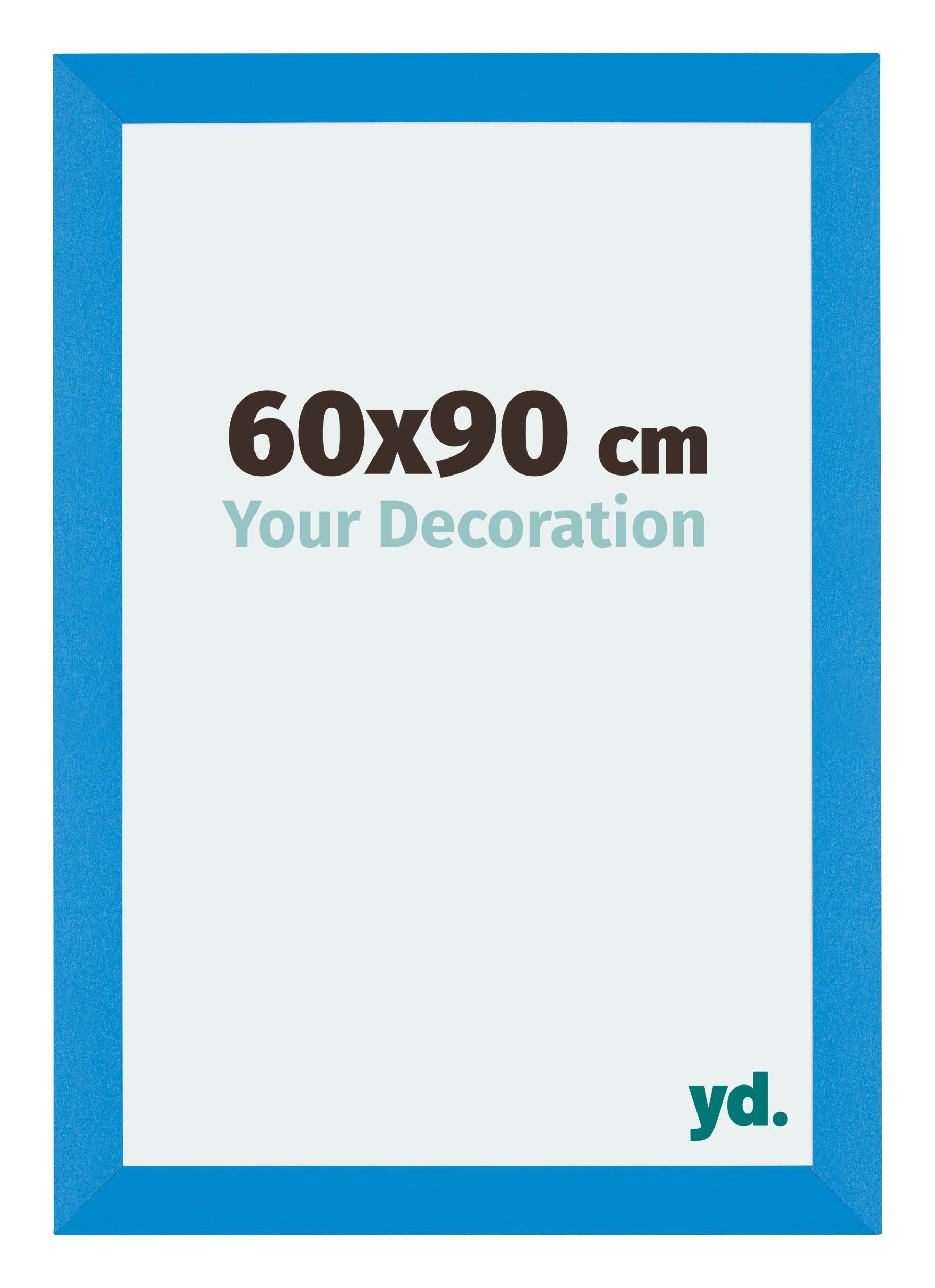 Your Decoration - Puzzle frame 60x90 - Bright Blue - Puzzle frame 1500-2000 Pieces - MDF Photoframe - Mura โ image 1