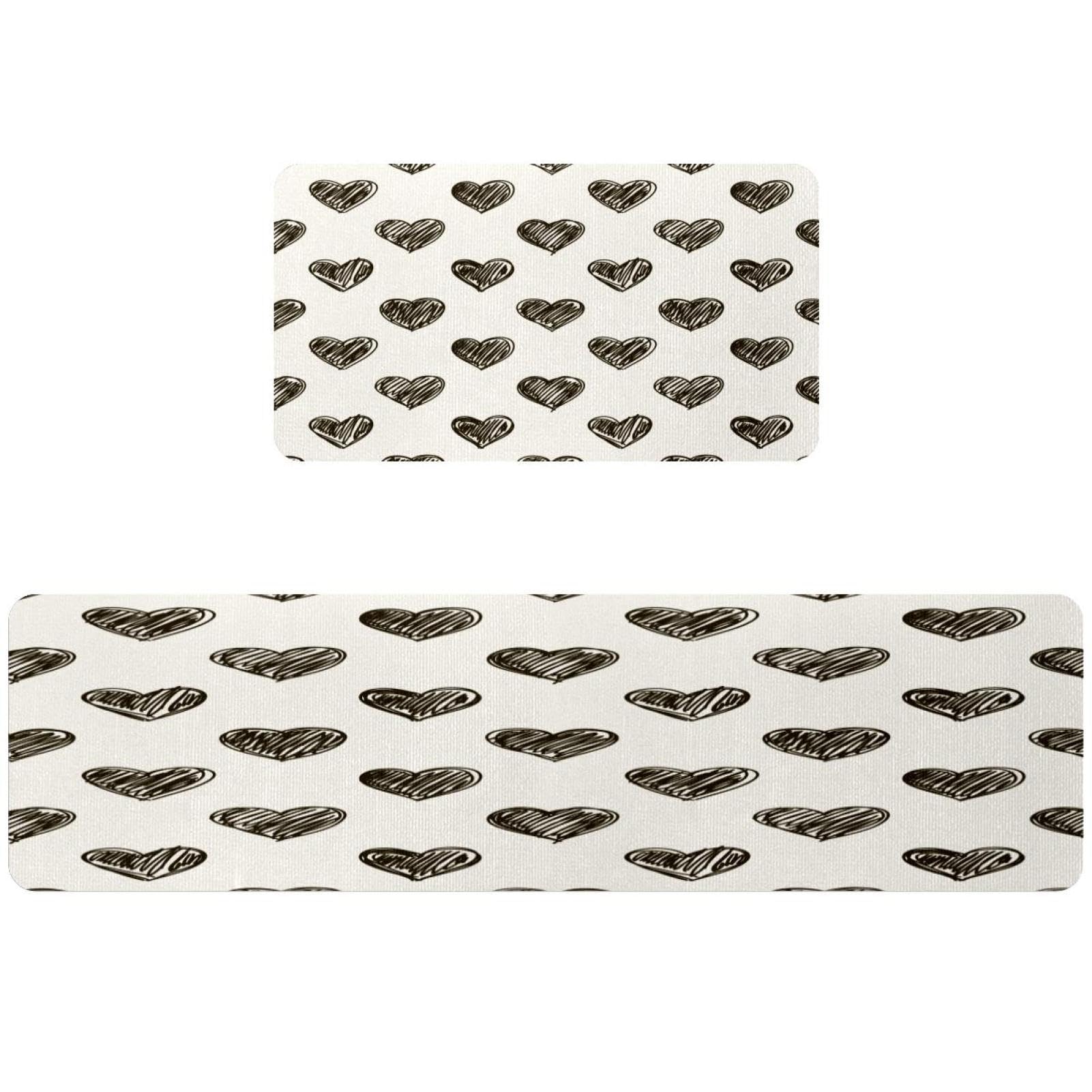 Tapis de cuisine antidérapant lot de 2 absorbant et sécurisé