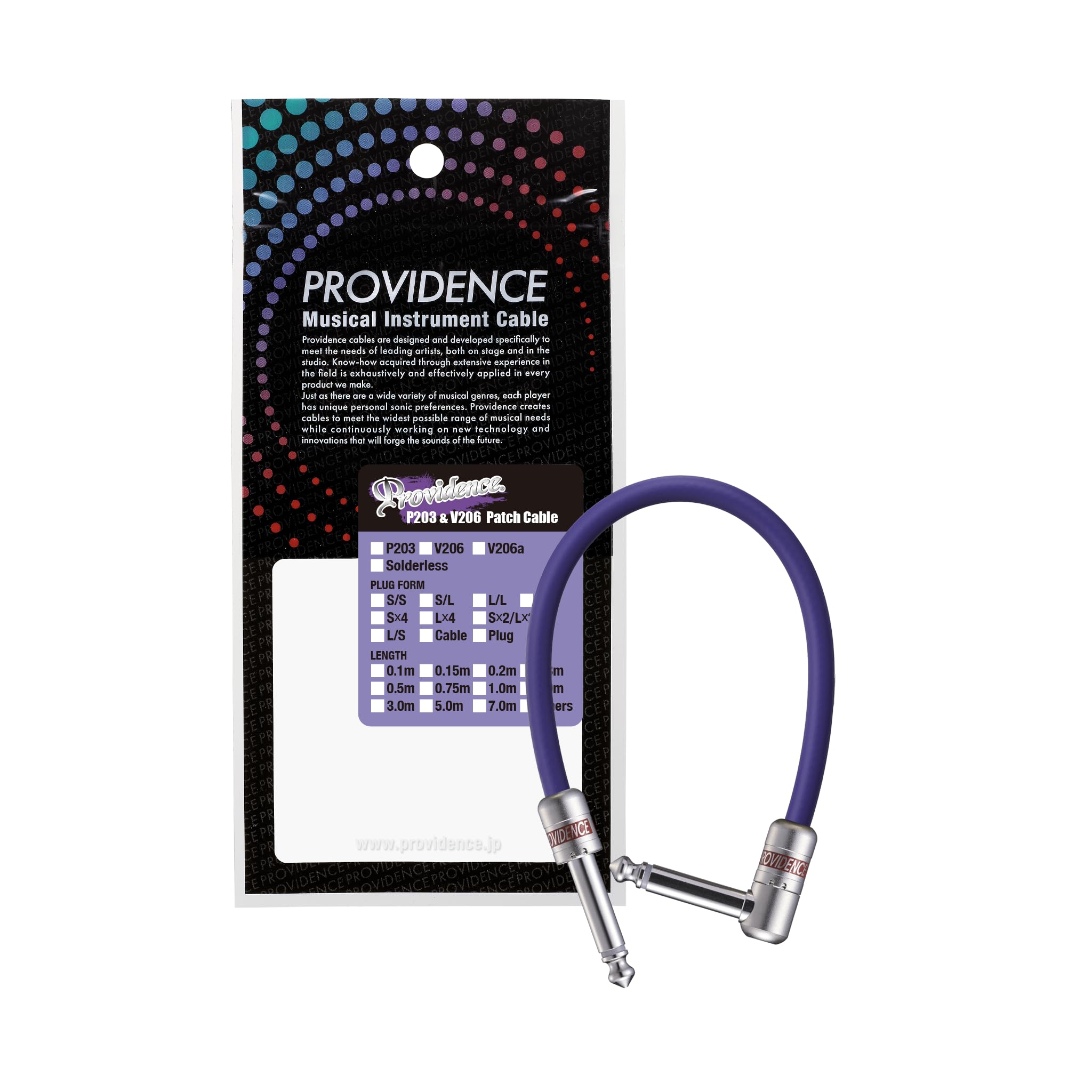 PROVIDENCE P203 19本セット 約900円/本 パッチケーブル Amazon | Providence プロビデンス パッチケーブル P203 25cm S