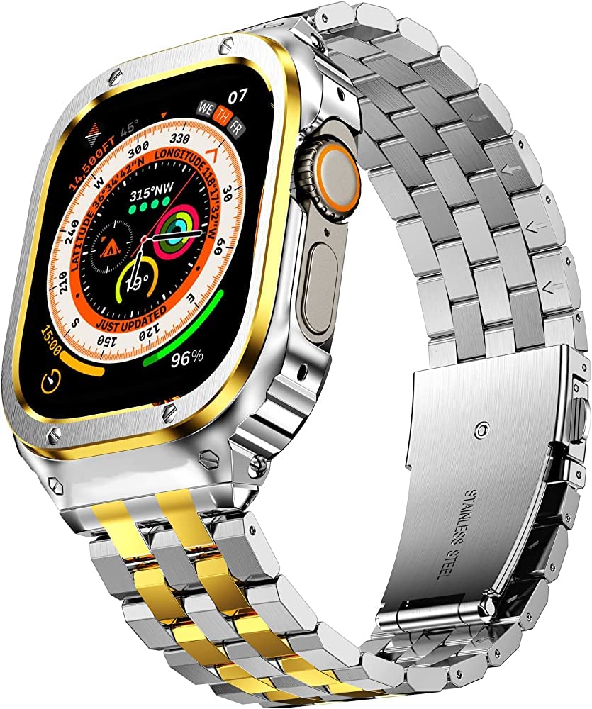 DadoIntegrated Case and Watch Band Compatible with Apple watch Ultra 2 & 8 Ultra 49mm