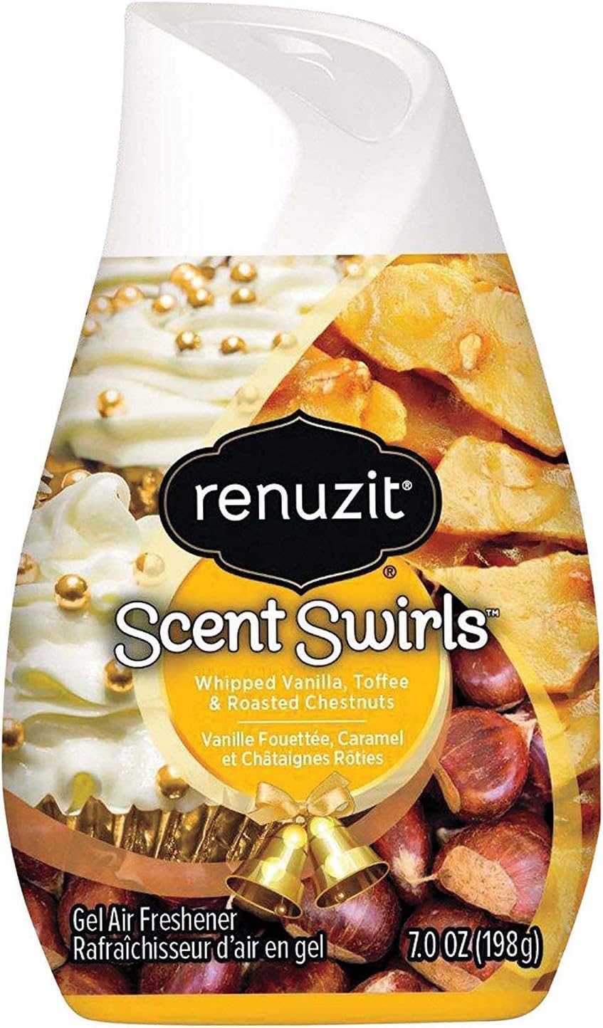 Renuzit Scent Swirls Whipped Vanilla, Toffee and Roasted