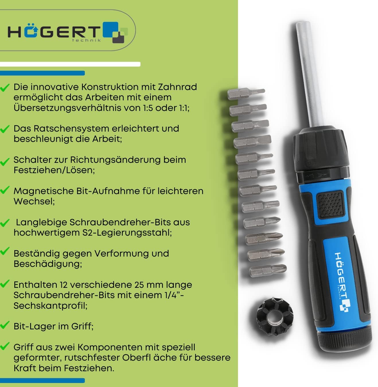 HOGERT TECHNIK HT1S215 Screwdriver Set
