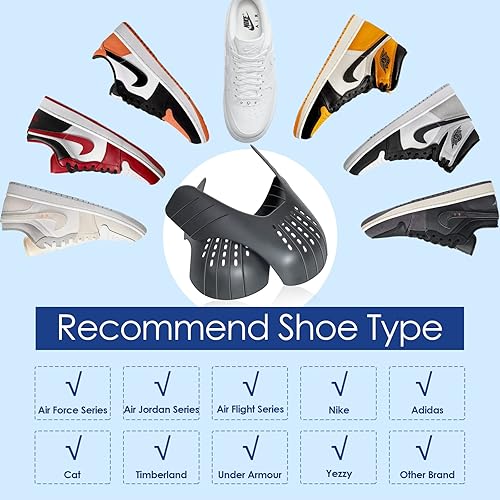 Miniatura 2 de Protector de arrugas para zapatos deportivos, antiarrugas, protector de zapatos, descreaser, tamaños para hombres, mujeres, jóvenes y niños