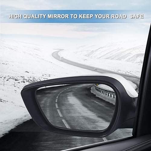 Miniatura 6 de Conjunto de espejo lateral derecho del pasajero para Hyundai Elantra 2014 2015 2016 con vidrio eléctrico calentado punto ciego señal de giro y